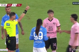 2024年09月27日 意杯-那不勒斯5-0完胜10人巴勒莫 卢卡库助攻麦克托米奈处子球