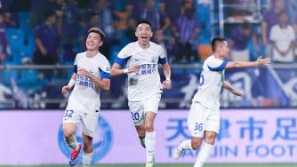 2024年09月29日 中超-津门虎狂轰36脚3-2沧州 王秋明2射1传+绝杀谢维军破门